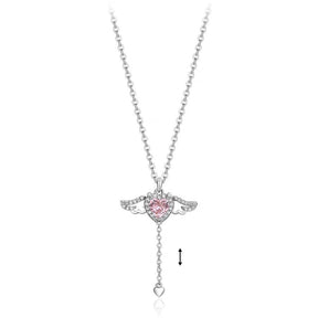 FLYING ANGEL NECKLACE(925 sterling silver)