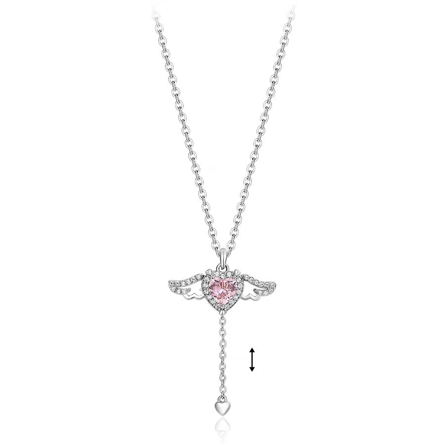 FLYING ANGEL NECKLACE(925 sterling silver)